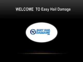 Hail Damage Repair in Plano & Frisco, TX | Easy Dent Removal