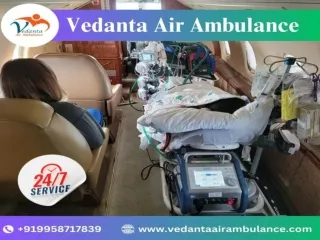 Book Vedanta Air Ambulance in Patna with Finest Healthcare Features