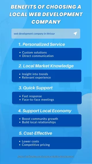 Benefits of Choosing a Local Web Development Company