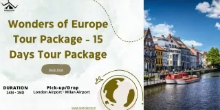 Wonders of Europe Tour Package - 15 Days Tour Package