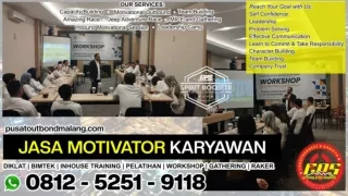 0812-5251-9118 Jasa Motivasi Siswa untuk Company Gathering Perusahaan di Sumenep
