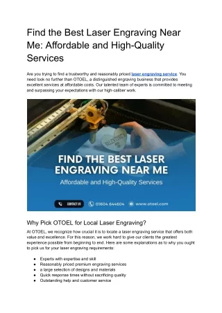 Find the Best Laser Engraving Near Me_ Affordable and High-Quality Services.docx