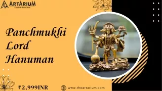 Standing Panchmukhi Lord Hanuman Car Dashboard Idol – theartarium