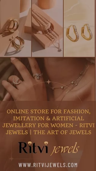 Stunning Styles: Shop Fashion, Imitation & Artificial Jewellery Online