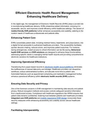 Efficient Electronic Health Record Management_ Enhancing Healthcare Delivery (1)