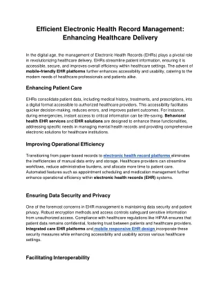 Efficient Electronic Health Record Management_ Enhancing Healthcare Delivery (1)