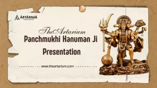 Standing Panchmukhi Lord Hanuman Car Dashboard Idol – theartarium