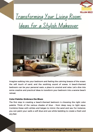 Transforming Your Living Room Ideas for a Stylish Makeover