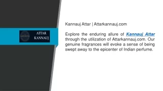 Kannauj Attar  Attarkannauj.com