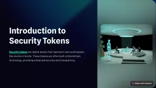 Introduction-to-Security-Tokens