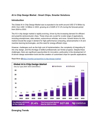 AI in Chip Design Market : Crafting the Future of Computing