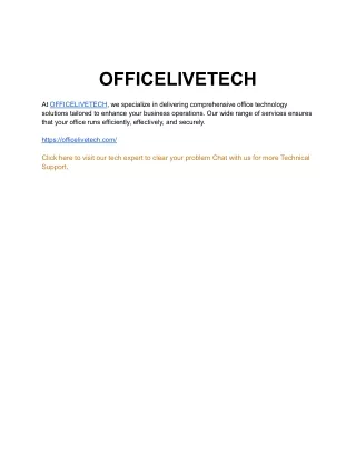 Office Live Tech