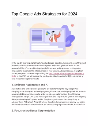 Top Google Ads Strategies for 2024