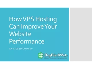 How VPS Hosting Can Improve Your Website Performance