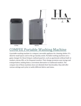 COMFEE Portable Washing Machine