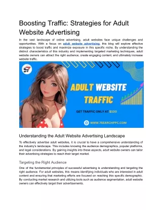 Boosting Traffic_ Strategies for Adult Website Advertising