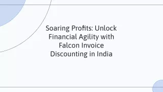 Unleashing the Power of Falcon Invoice Discounting: A Must-T Investment Platform