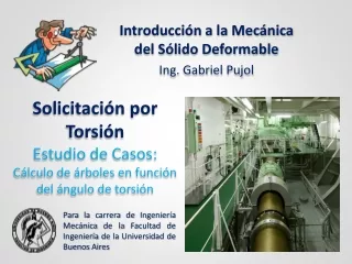 ESTUDIO DE CASOS - Torsión - (Cálculo de árboles en función del ángulo de torsión)