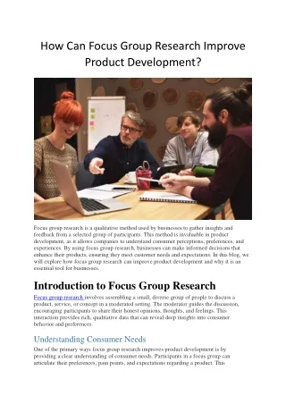 How-Can-Focus-Group-Research-Improve-Product-Development