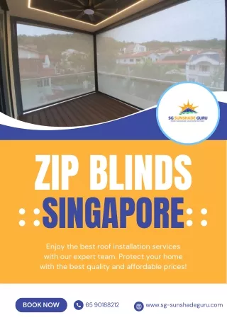 Zip Blinds Singapore