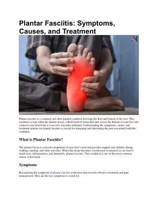 Plantar Fasciitis