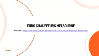 Event Transfers Melbourne