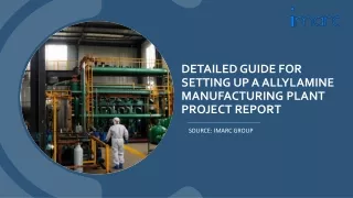 Allylamine Manufacturing Plant Project Report 2024