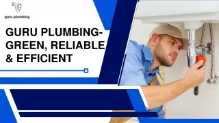 Guru Plumbing- Green, Reliable & Efficient