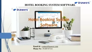 Hotel Booking System Software