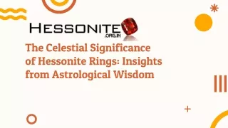 Why Astrologers Advise Wearing Hessonite In The Form Of Rings?