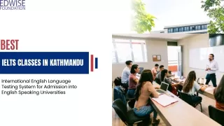 Best IELTS Classes in Kathmandu | IELTS Institute: Edwise Foundation