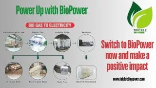 Purchase BioPower today and make a difference