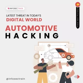 Automotive Hacking Essentials: Cybersecurity for Connected Cars | InfosecTrain