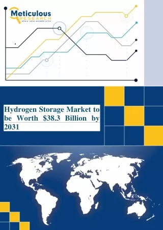 Hydrogen Storage Market to be Worth $38.3 Billion by 2031