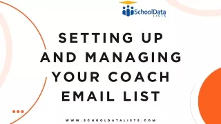 Setting Up And Managing Your Coach Email List (1)