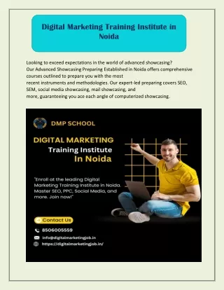 Digital Marketing Training Institute in Noida