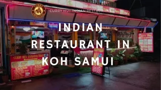 Indian Restaurant in Koh Samui