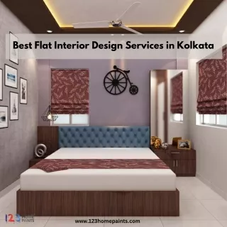 123 Home Paints: Best Flat Interior Design Services in Kolkata