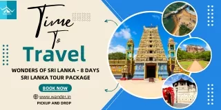 Wonders of Sri Lanka - 8 Days Sri Lanka Tour Package