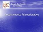 Departamento Psicoeducativo