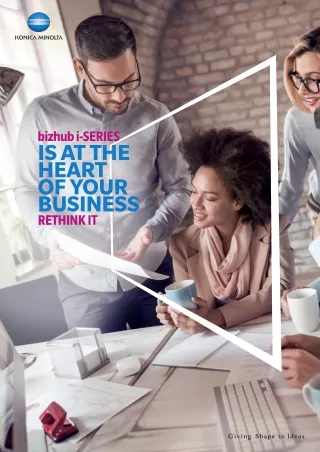 Konica Minolta Bizhub C300i | i-Series Printers | Dubai