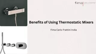 Thermostatic Mixer - Fimacf