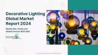 Decorative Lighting Market Analysis, Growth Drivers, Forecast To 2024-2033