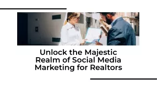 Social Media Marketing for Realtors