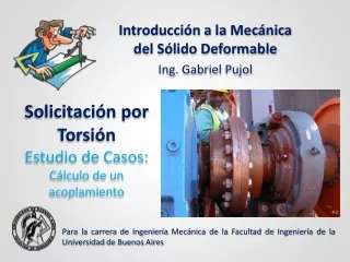 ESTUDIO DE CASOS - Torsión - (Cálculo de un acoplamiento)