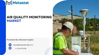 Air Quality Monitoring Market: Trends and Forecasts 2031