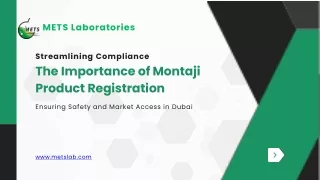 The Importance of Montaji Product Registration