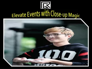 Elevate Events with Close-up Magic