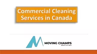 Commercial Cleaning Services in Canada