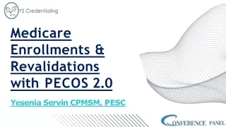 Master CMS Medicare PECOS 2.0: New Enrollment and Validation Portal 2024